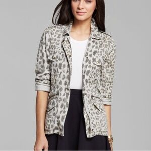 Velvet by Graham and Spencer Animal print jacket Small